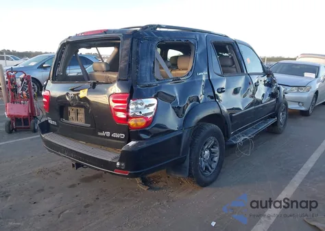 2003 Toyota Sequoia Limited V8 из США, поврежденный, VIN 5TDBT48A53S157674